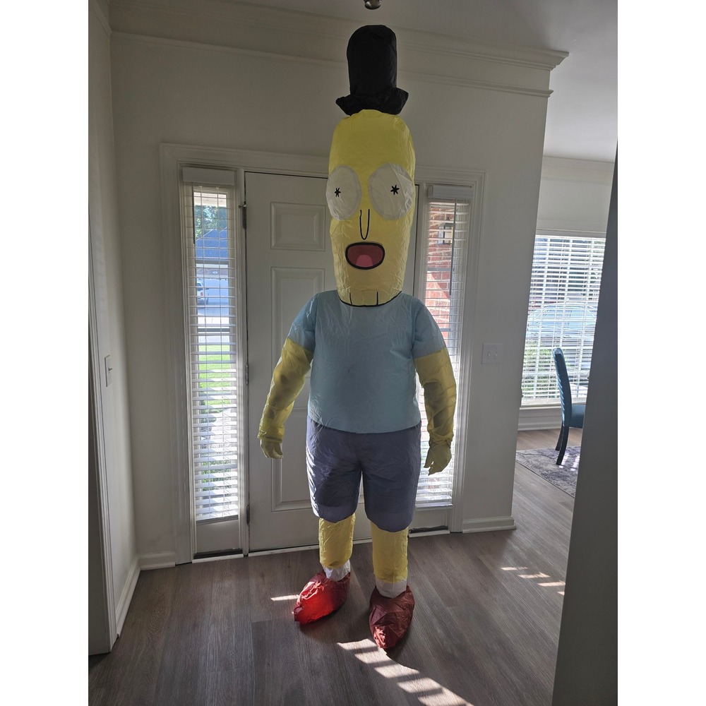 Rick and Morty Mr Poopybutthole Inflatable Costume Adult Halloween Cosplay Fan